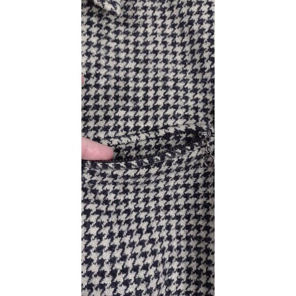 Lauren Ralph Lauren silk & wool herringbone zip up blazer jacket Sz 12 - Picture 10 of 16